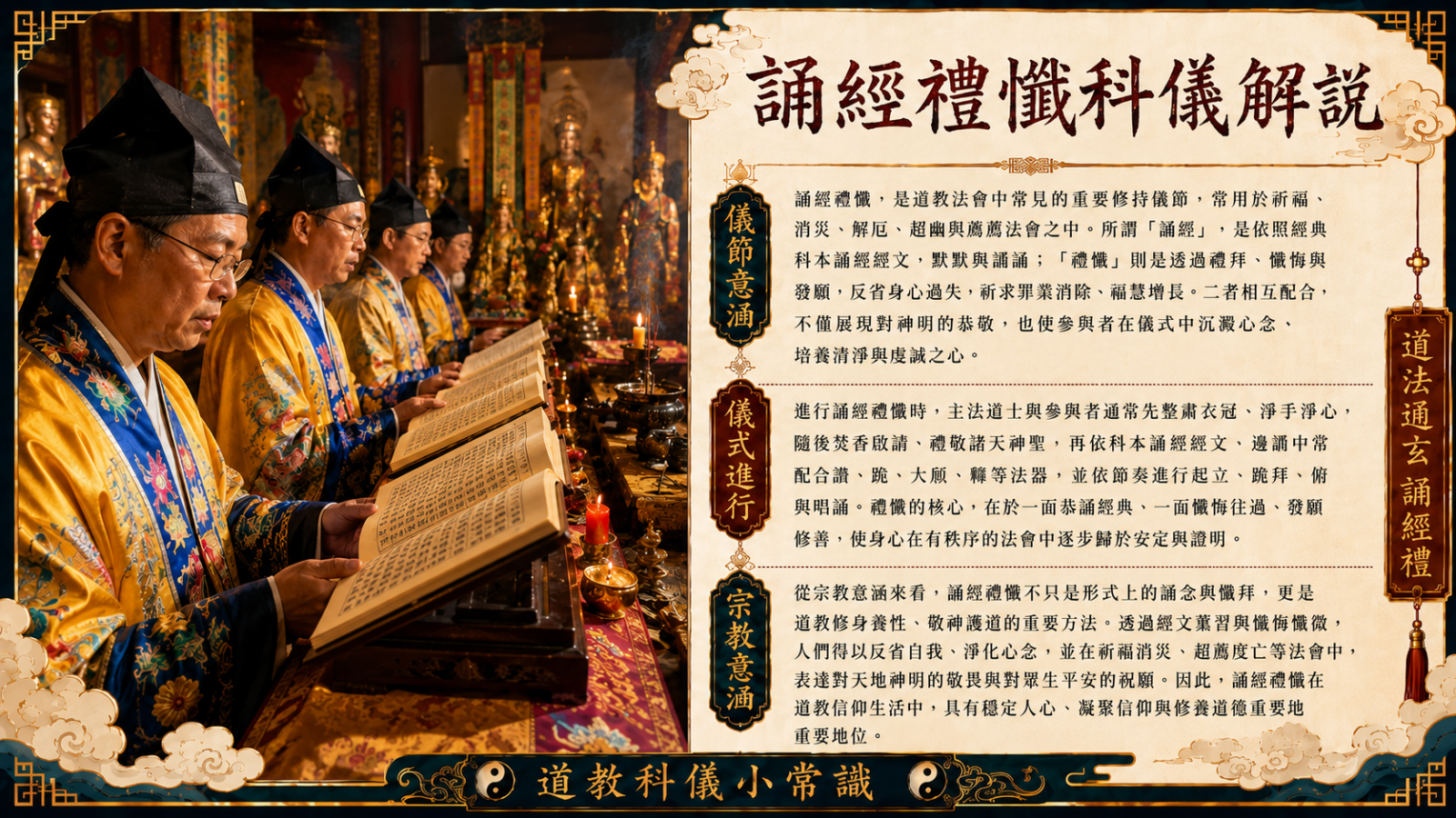 【敬神祭祀類】道法科儀-誦經禮懺 | 香的世界