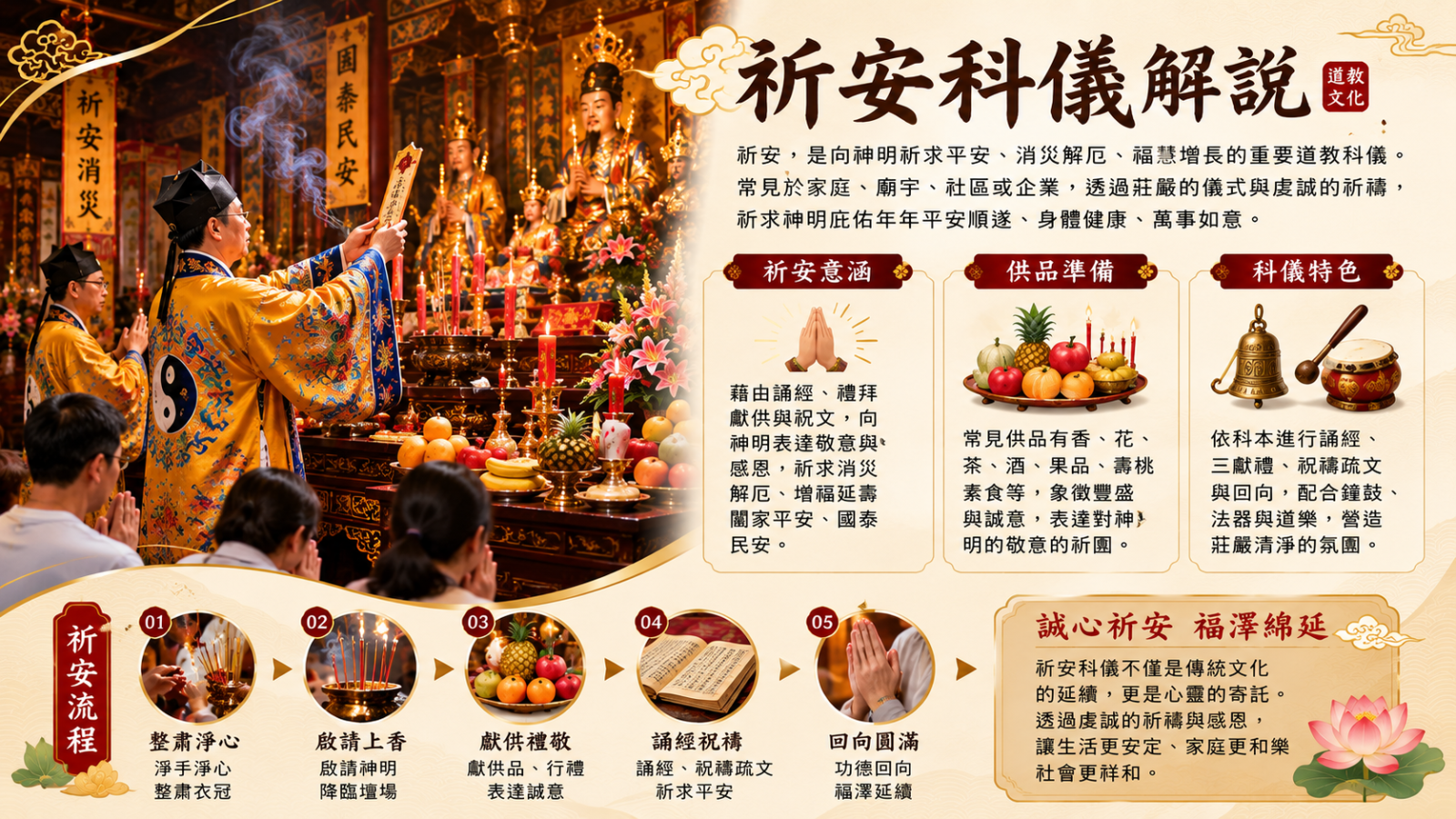 【祈福延生類】道法科儀-祈安科儀 | 香的世界