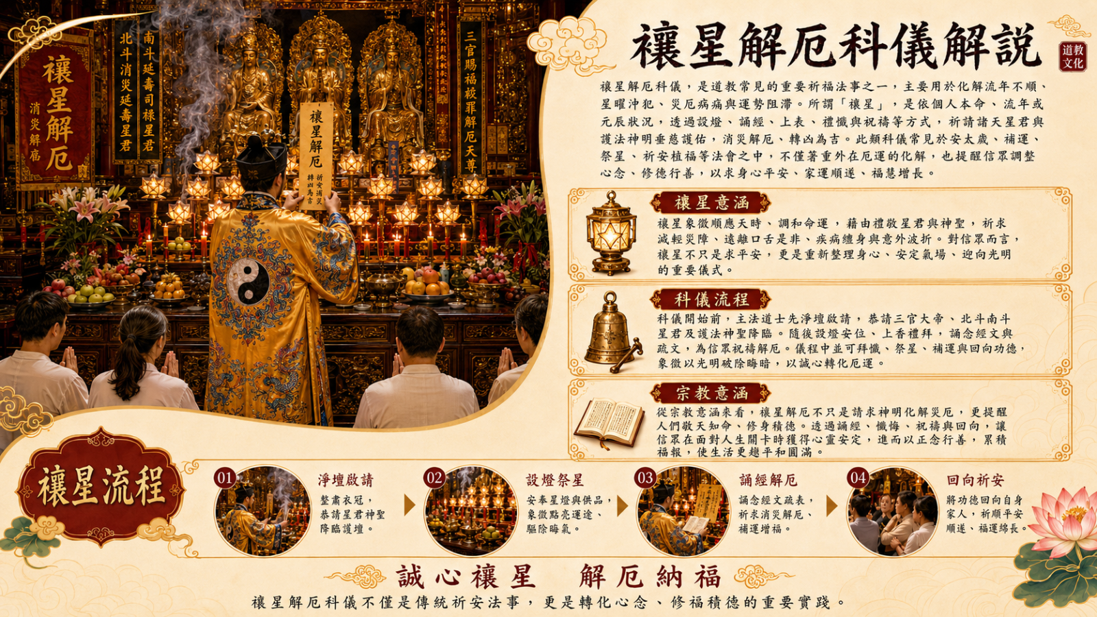 【祈福延生類】道法科儀-禳星解厄 | 香的世界