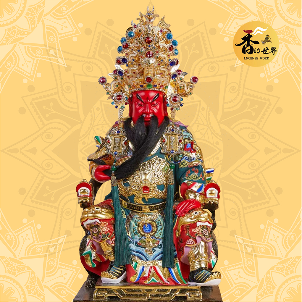 神像雕刻-關聖帝君 | 香的世界