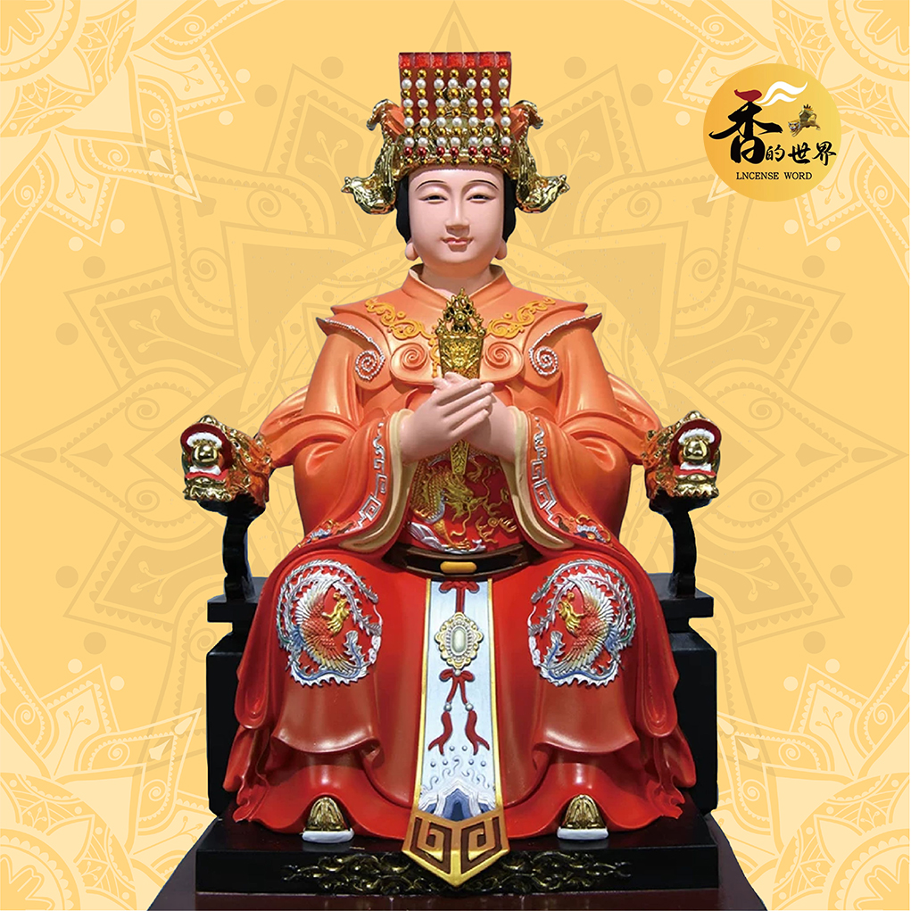 神像雕刻-天上聖母 | 香的世界
