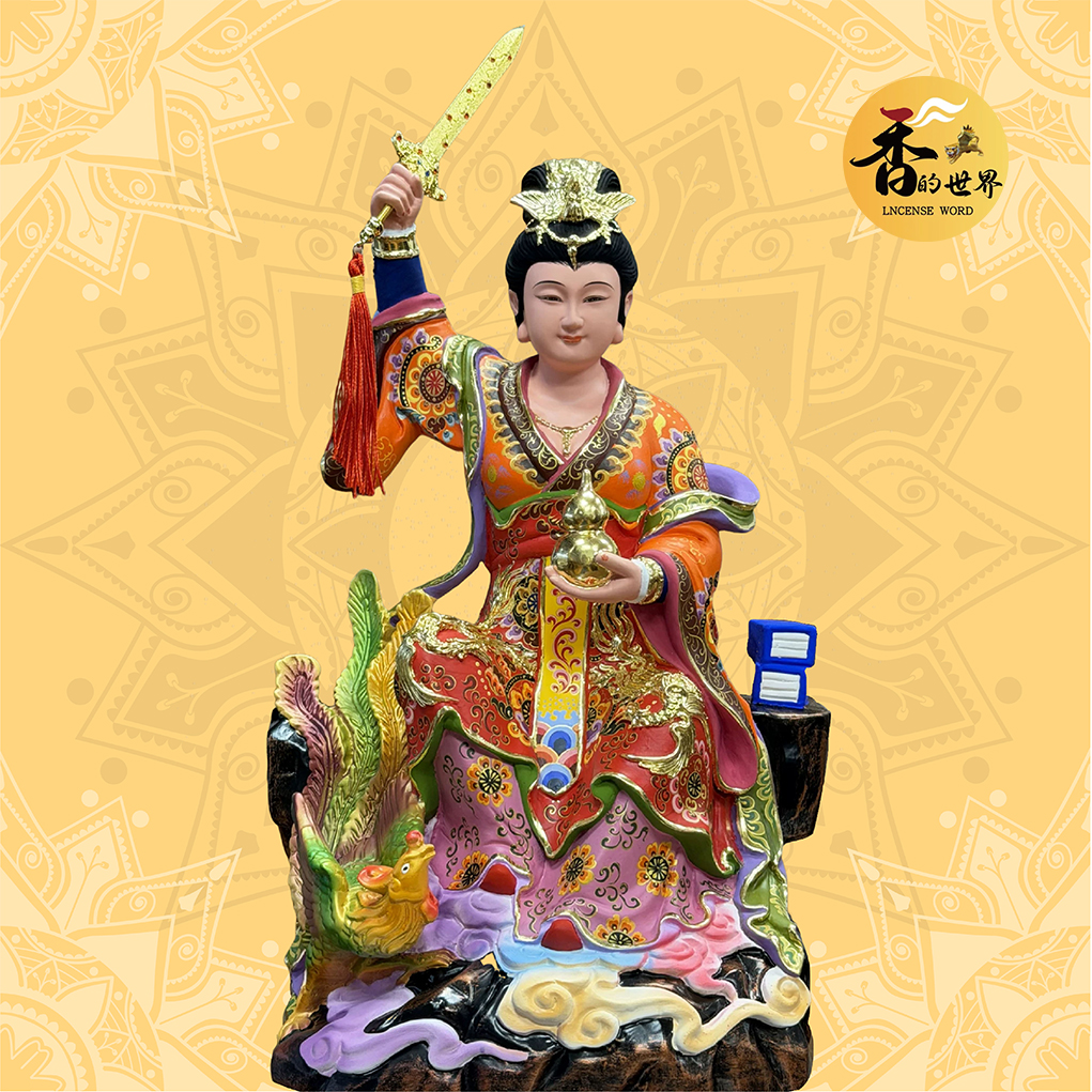 神像雕刻-九天玄女 | 香的世界